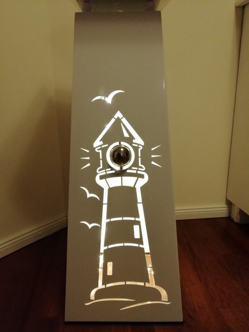 Dekosäule Leuchtturm